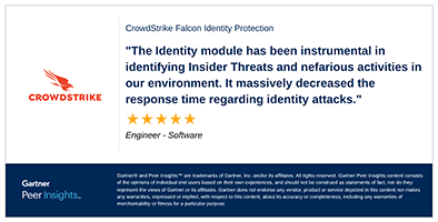 Estratto di Gartner Peer Insights